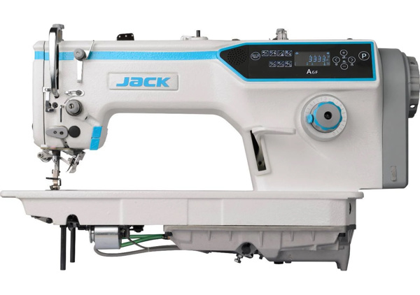 Jack A6F, комп'ютерна промислова швейна машина з голковим просуванням матеріалу