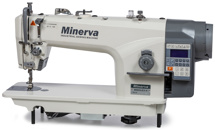Minerva 9800JE4, комп'ютерна промислова швейна машина з вбудованим сервомотором, для легких та середніх тканин