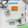 Jack JK-8558WD-3, двоголкова швейна машина ланцюгового стібка з вбудованим приводом і тандемним розташуванням голок, для середніх тканин