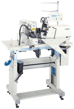 Juki MOL 254M-ABC двухигольный автомат для пришивания шлевок