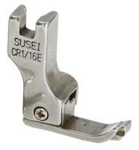 Snyter CR1/16E, правосторонняя компенсационная подпружиненная лапка, для машин с нижним продвиженим