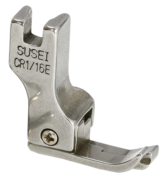 Snyter CR1 / 16E, правобічна компенсаційна підпружинена лапка, для машин з нижнім просуванням