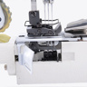 Jack JK-T9280-73-2PS, триголкова швейна машина ланцюгового стібка на П-подібній платформі з вбудованим сервомотором