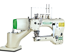 Sewpower SP-740-01-G1, 4-игольная промышленная распошивальная машина флэтлок со встроенным сервомотором, для легких и средних тканей 