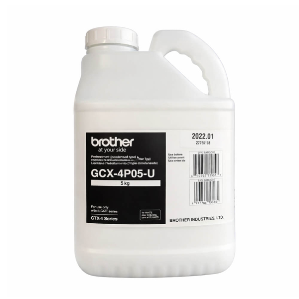 Brother BGCX40P005K0042 GCX-4P05, оригинальная жидкость для предварительной очистки для текстильных принтеров GTX/GTXpro/GTX600, 4.3 л 