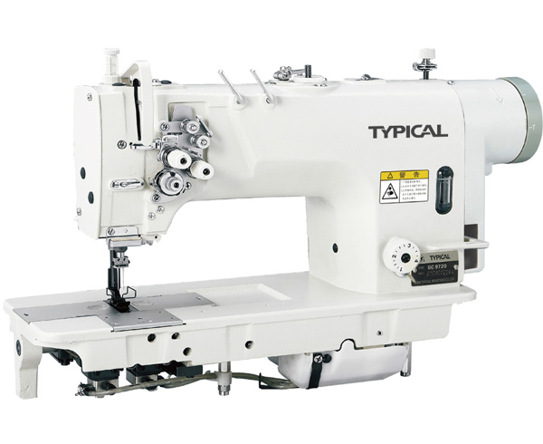 Typical GC9720-HD, двоголкова швейна машина з вбудованим сервомотором і збільшеним човником, для середніх та важких тканин