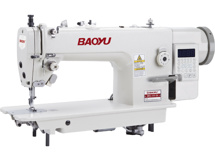 Baoyu BML-202-D3, комп'ютерна промислова швейна машина з вбудованим енергозберігаючим сервомотором та збільшеним човником, для важких тканин