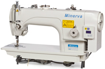 Minerva MR8700DD-5, промышленная швейная машина с встроенным сервомотором и LED-подсветкой, для легких и средних тканей