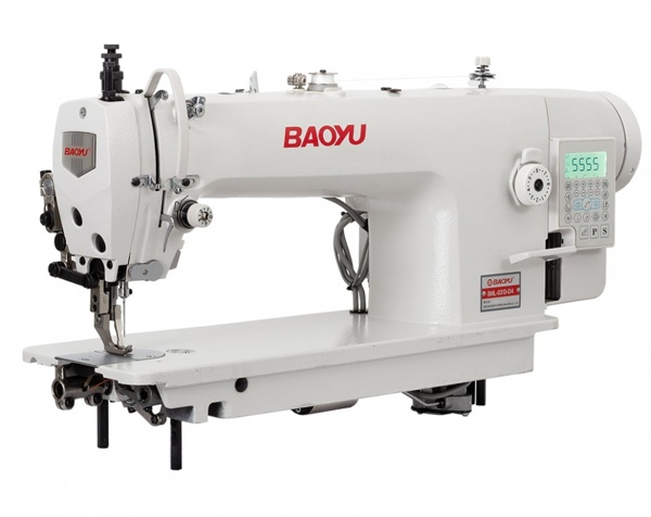 Baoyu BML-0313-D4, компьютерная промышленная швейная машина со встроенным сервомотором, удлиненной рабочей платформой и двойным транспортом материала