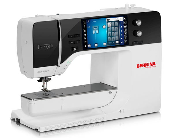 BERNINA 790, комп'ютеризована швейно-вишивальна машина з сенсорним 7" екраном, 1352 швейних операцій