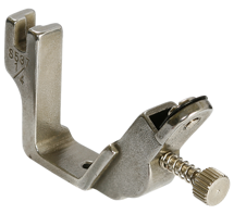 Snyter S537 1/4, лапка для вшивання резинки, для промислових швейних машин з нижнім просуванням