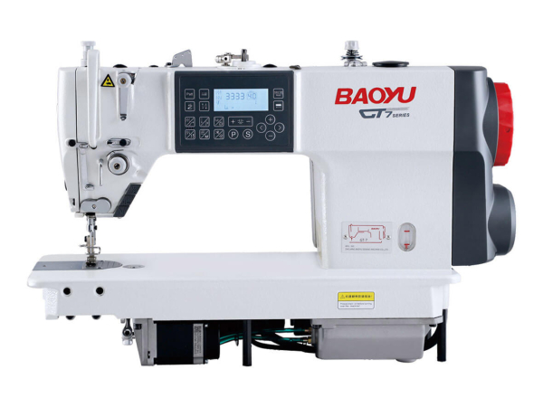 Baoyu GT7H, компьютеризированная промышленная швейная машина с нижним продвижением для средних и тяжелых материалов