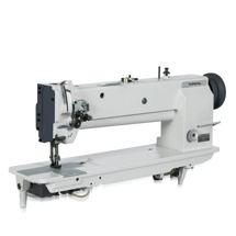 Typical GC20606-1L18, промышленная швейная машина с удлиненной платформой и тройным транспортом материала