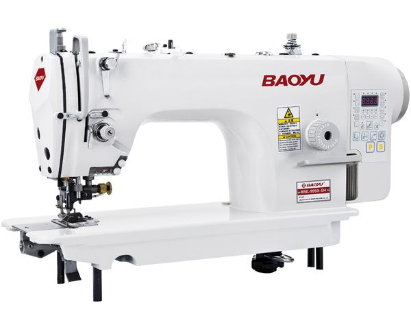 Baoyu BML-9950-D4, комп'ютерна промислова швейна машина з вбудованим енергозберігаючим сервомотором та пристроєм обрізки краю матеріалу