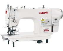 Baoyu BML-9950A, промышленная швейная машина со встроенным сервомотором, врезным окантователем и устройством обрезки края материала