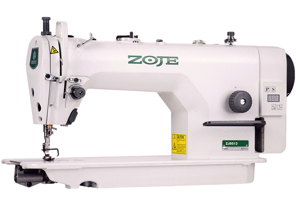 Zoje 9513G / 02, промислова швейна машина з вбудованим сервомотором й LED-підсвіткою, для легких та середніх тканин