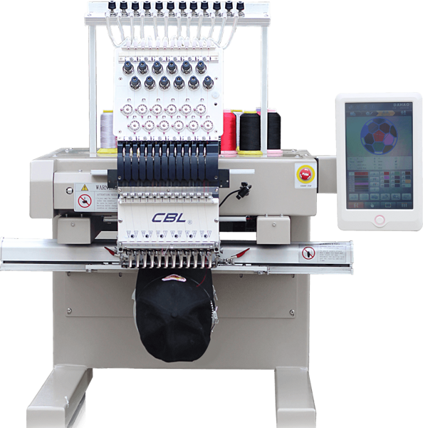 CBL-1201SC – 500 х 400 мм, одноголова 12-голкова промислова вишивальна машина