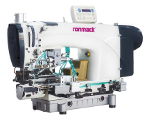 Ronmack RM-639D-CSHS, промислова швейна машина ланцюгового стібка для підгинання низу штанів