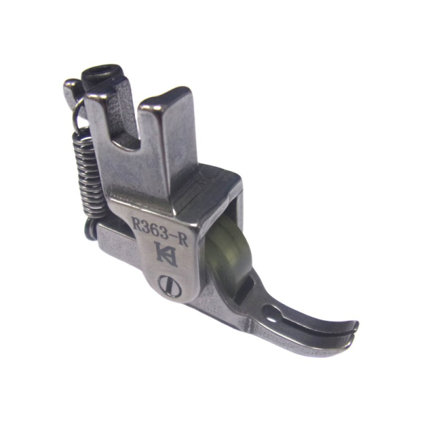 Khsew R363-R, роликова лапка для вшивання блискавки для прямострочних промислових швейних машин