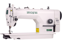 Zoje 9513-G / S7-02, промислова швейна машина з вбудованим сервомотором і збільшеною довжиною стібка, для середніх тканин