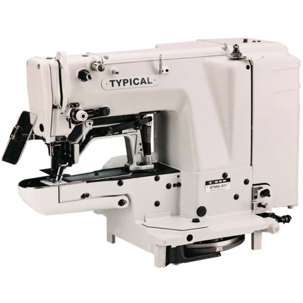 Typical GT680-011, електромеханічна закріплювальна швейна машина з робочим полем 16 x 2 мм, для легких і середніх матеріалів