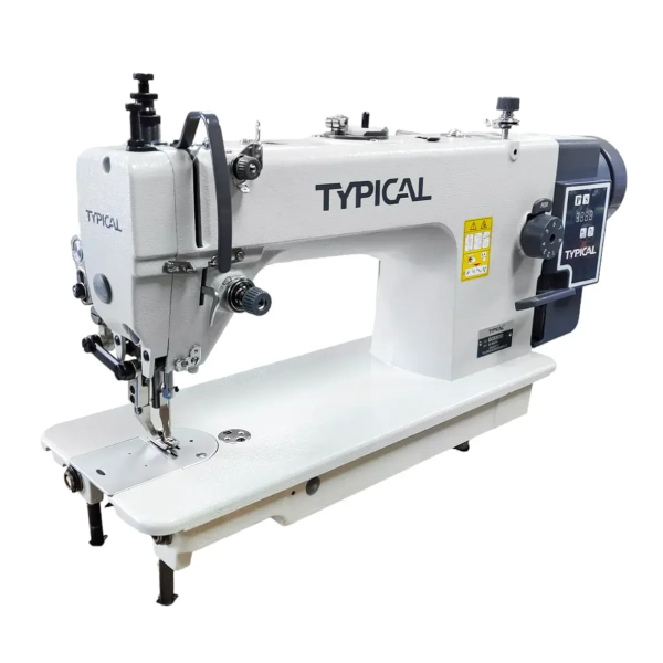 Typical GC0303D, промышленная швейная машина с двойным транспортом материала и встроенным сервомотором