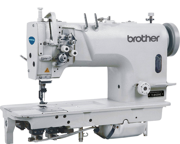 Brother T8420C-005-N64D, двоголкова швейна машина, для середніх і важких тканин