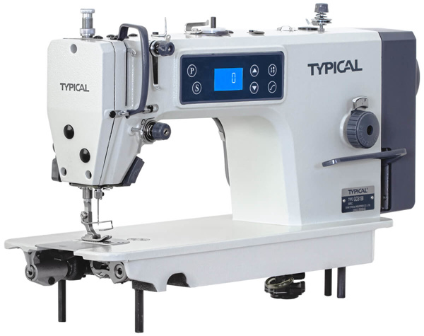 Typical GC 6158MD, промышленная швейная машина со встроенным сервоприводом, для легких и средних тканей