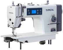 Typical GC 6158HD, промышленная швейная машина со встроенным сервоприводом, для средних и тяжелых тканей