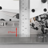 Jack E4-5-03/233, п'ятинитковий промисловий оверлок з вбудованим сервомотором і LED-підсвіткою