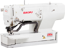 Baoyu BML-1790A, комп'ютерна петельна швейна машина з вбудованим сервомотором, довжина петлі до 40 мм