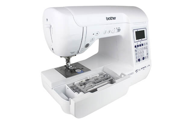 Рукавная консоль и отсек для аксессуаров Brother Innov-is F410