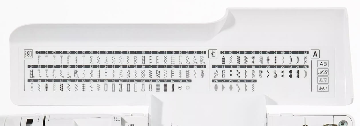 100 встроенных операций Brother Innov-is F410
