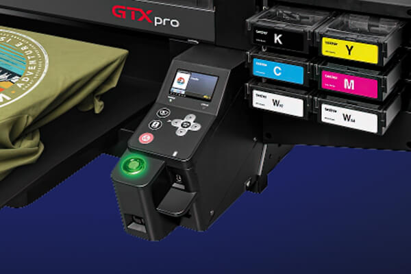 Інтерфейс та керування Brother GTX-423 (GTXpro)