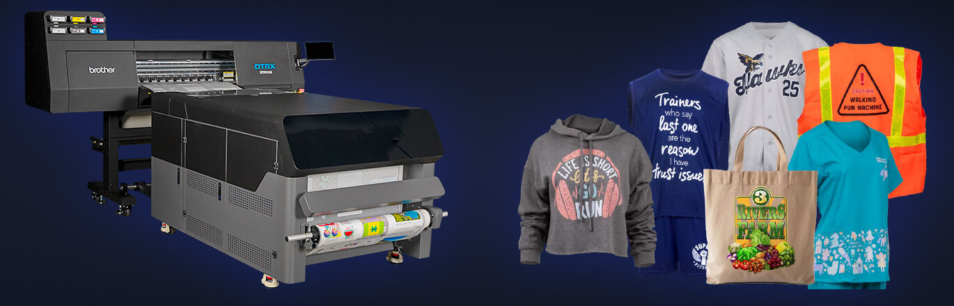 Качество печати Brother DTRX 100