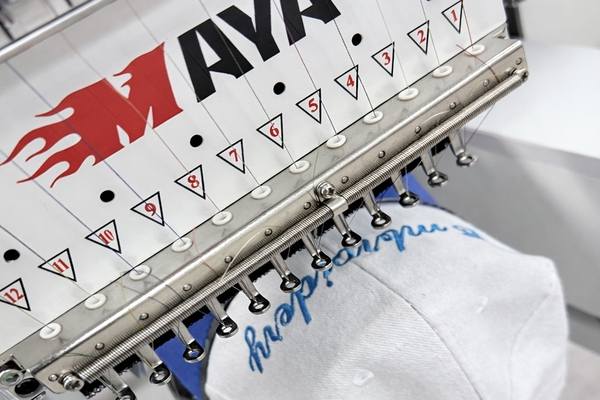 Висока швидкість вишивки — до 1200 ст/хв